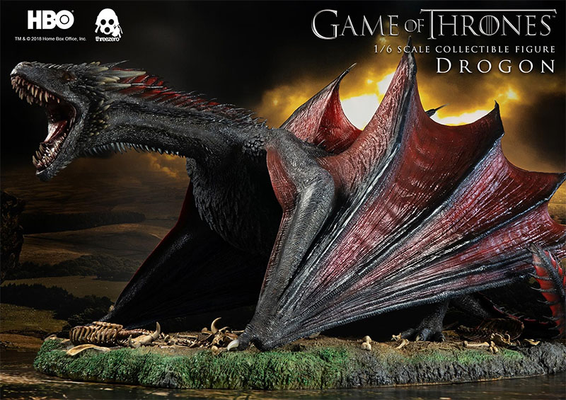 ThreeZero Game of Thrones Drogon Sixth Scale Collectible Figure